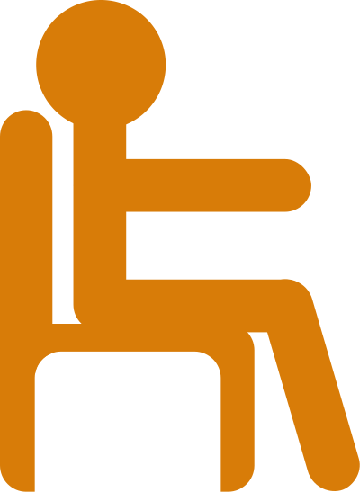 Man in Chair clipart