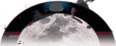 Man on the Moon clipart