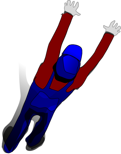 Man pushing something clipart