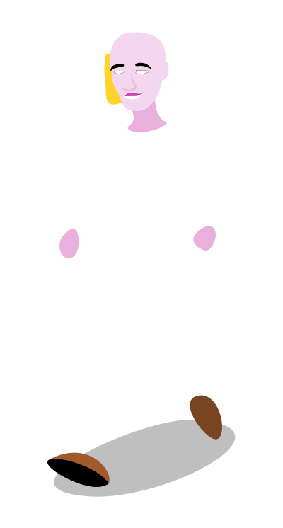MAN WALKING clipart