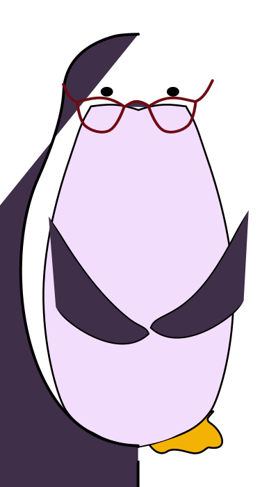 Manchot myope clipart