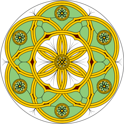 Mandala 3 clipart