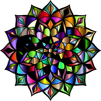 Mandala By Freddy Dendoktoor 2 Vectorized Chromatic clipart