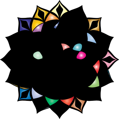 Mandala By Freddy Dendoktoor 2 Vectorized Prismatic clipart