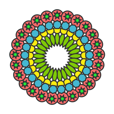 Mandala Experiment clipart