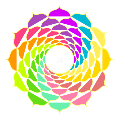 Mandala - Happy Colors clipart