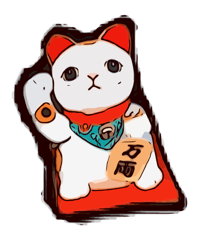 Maneki Neko clipart