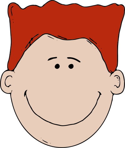 Manface7 colour clipart