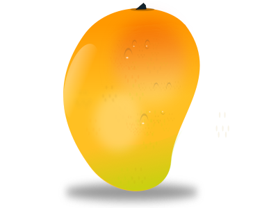 Mango fruit clipart