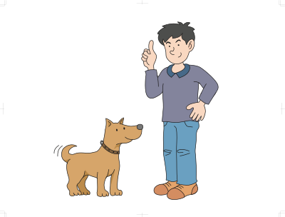 Man's best friend clipart