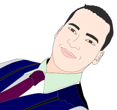 Mans Portrait clipart