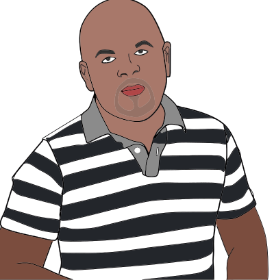 Man's Portrait 6 clipart