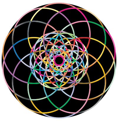 Manuela's 20 Circles Prismatic clipart