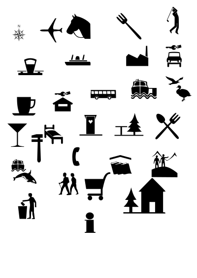 Many Symbols clipart