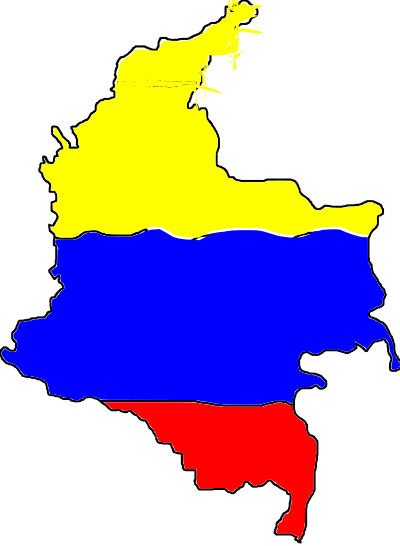 Mapa-colombia clipart