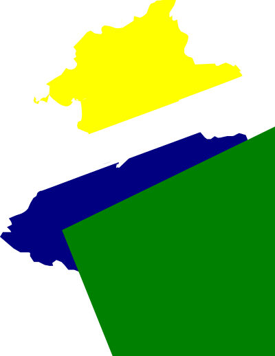 Mapa de colombia clipart