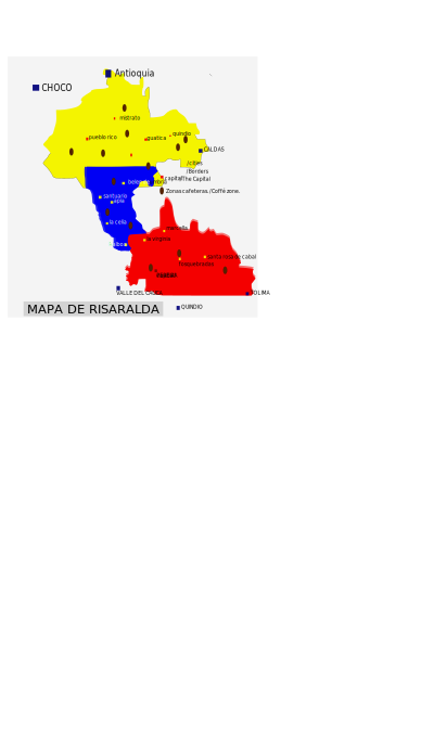 MAPA RISARALDA clipart