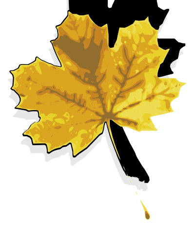 Maple leaf 2 clipart