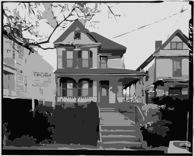 Martin Luther King JRs Birth Home clipart