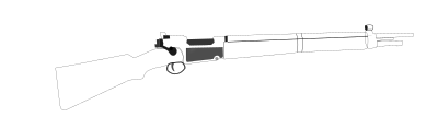 MAS36 rifle clipart