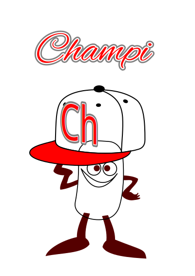 Mascota en forma de champiñon clipart