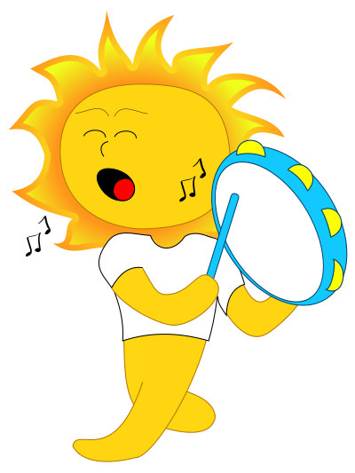 Mascota Sol clipart