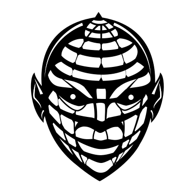 Masked face clipart
