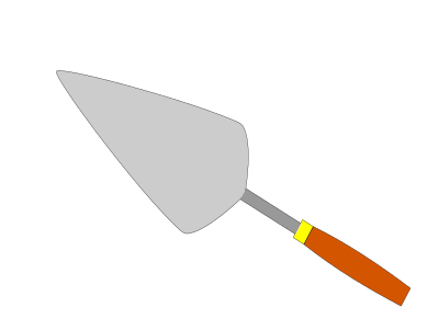 Mason's Trowel clipart