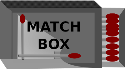 Matchbox clipart