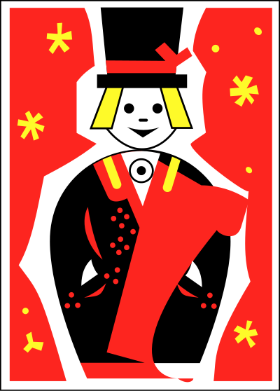 Matchbox label (lad) clipart