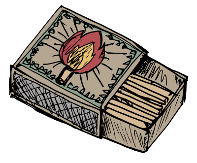 Matches - Colour clipart