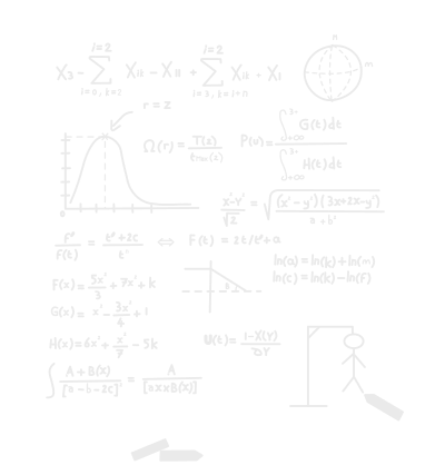 Mathematical calculations clipart