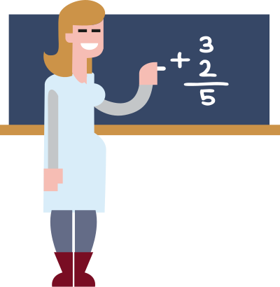 Maths Teacher clipart