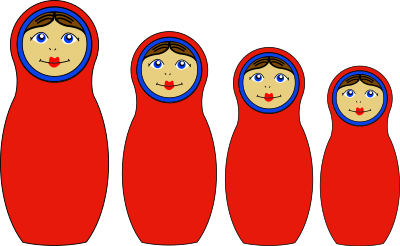 Matrioshka clipart