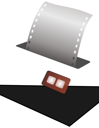 Matrix printer clipart