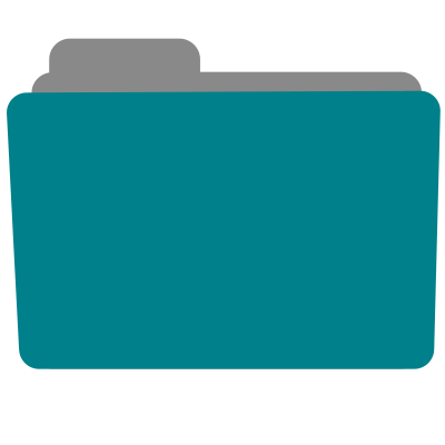 Matt-icons folder-cyan clipart
