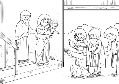 Matthew 2:1-15 02 clipart