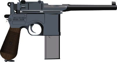 Mauser C96 clipart