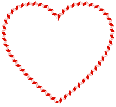 MC Escher Heart clipart