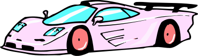 McLaren racer clipart