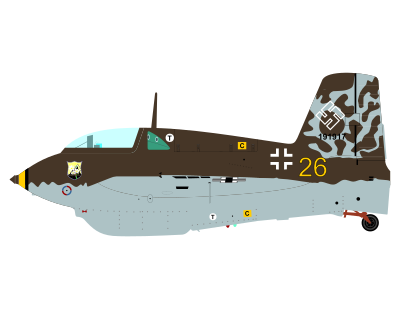 Me 163 clipart