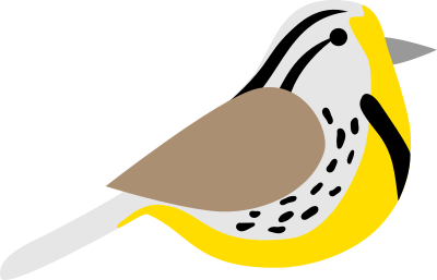 Meadowlark clipart