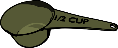 Measuring Cup clipart