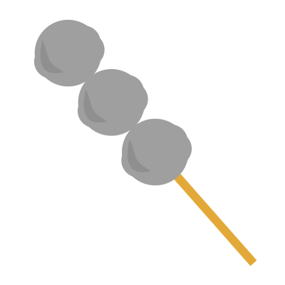 Meat ball (pentol) clipart