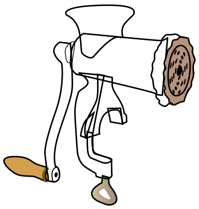 Meatgrinder clipart