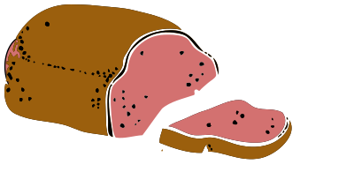 Meatloaf clipart