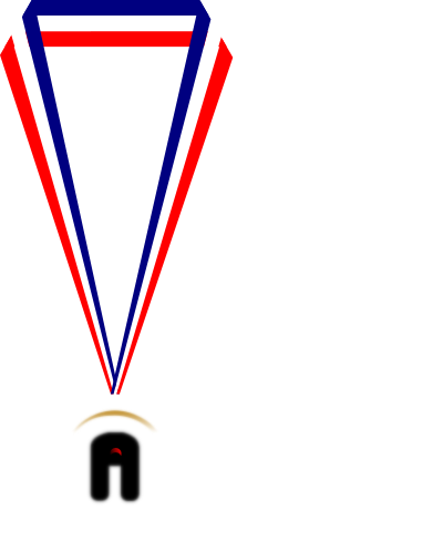 Medaille du hamster clipart