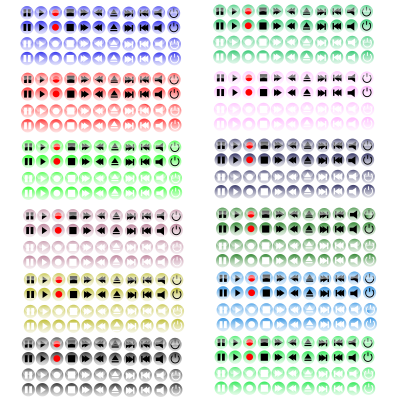 Media Controls clipart