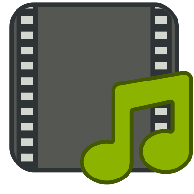 Media player clipart