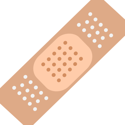 Medical bandage clipart